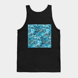 watercolor texture with fireflies Tank Top